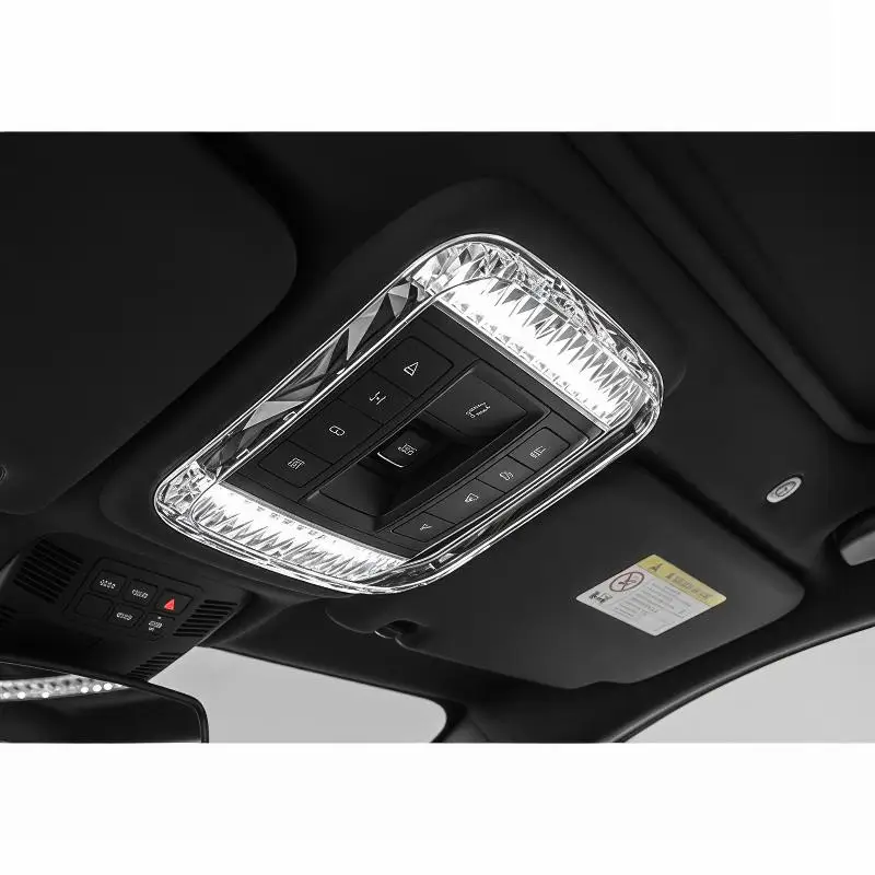 Crystal Reading Light Frame For E300L LED Ambient Lighting Scratch Proof Shell Perfect For Car Interior Upgrade