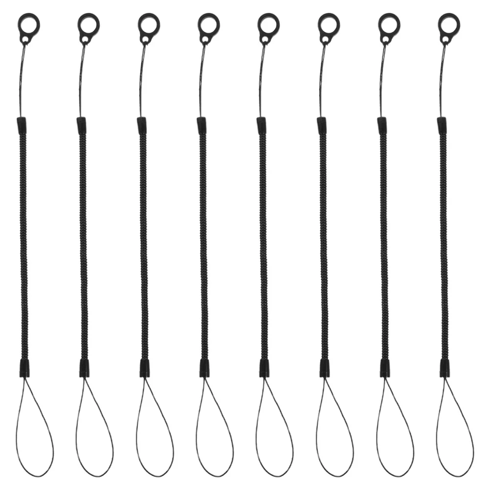 8 قطعة الهاتف المحمول الحبل مطاطا القلم حبل مكافحة خسر حزام قابل للسحب ل القلم شاشة تعمل باللمس أقلام القلم حبل