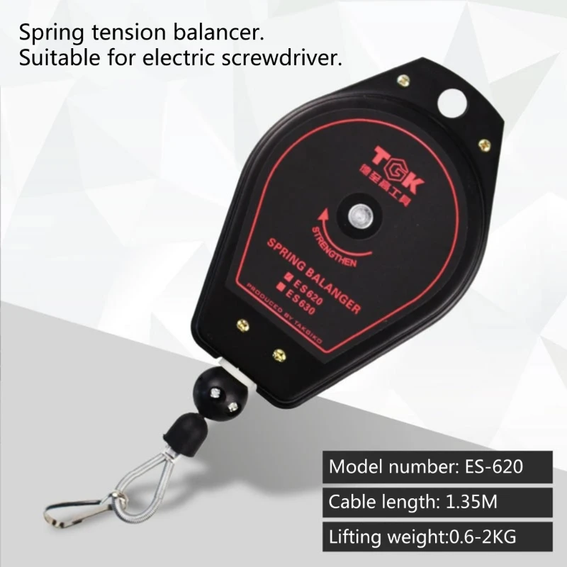 Spring Tool 0.6~2kg/1.5~3kg Load Capacity Retractable Spring Holder with Positioner for Assembly Line Dropship