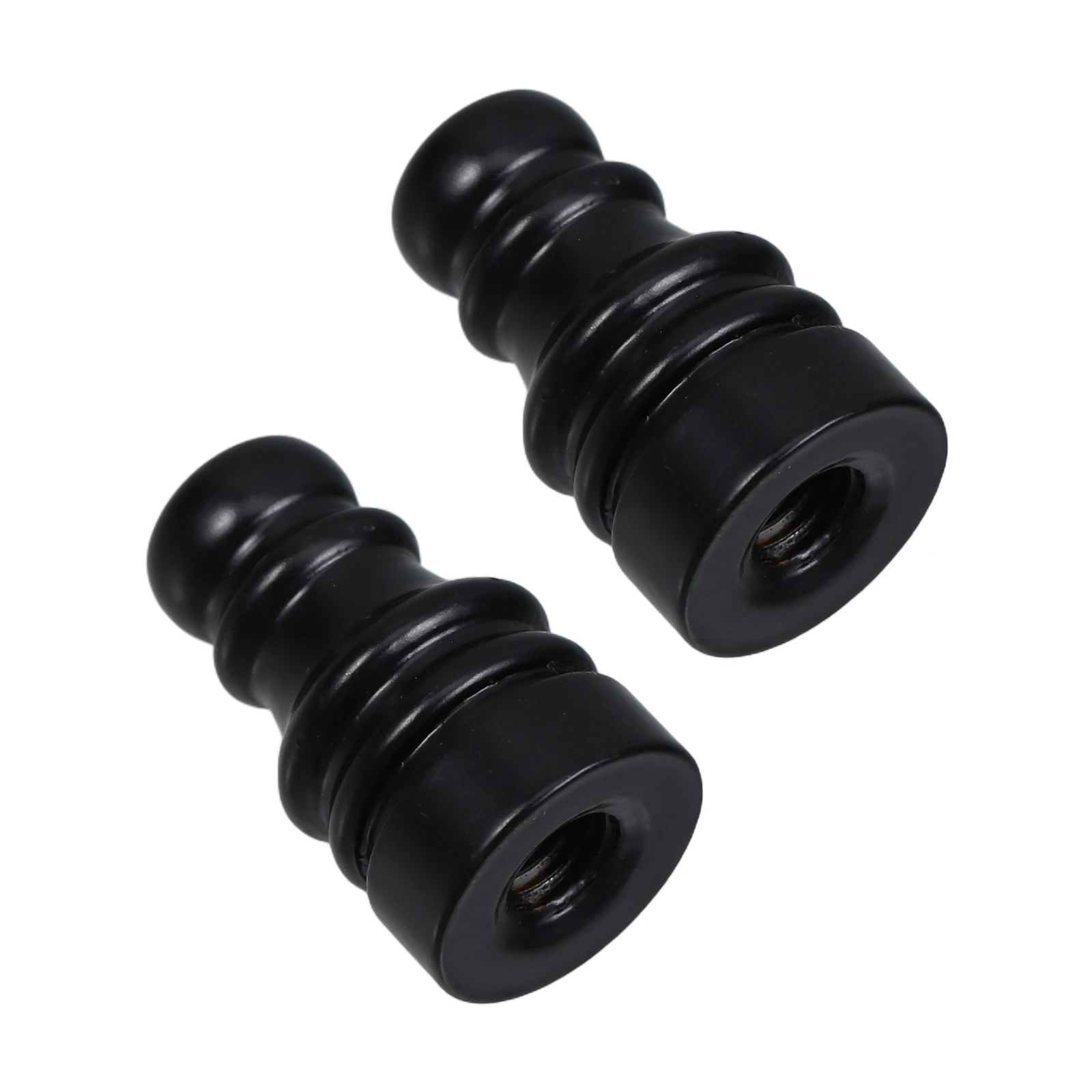 

2pcs Metal Lamp Finial Cap Retro Decorative Head Threaded Bullhorn Top Replacement For Table Floor Wall Chandeliers Lighting