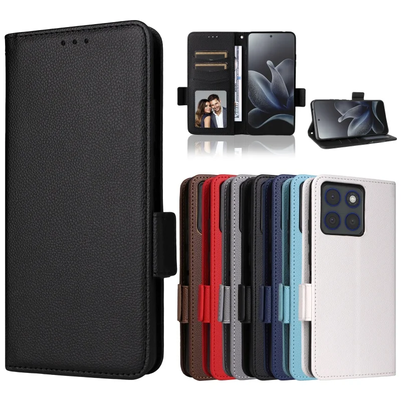 Pertain to Motorola Moto Edge 70 5G فاخر فليب محفظة من جلد PU الحبل حامل حافظة لهاتف Moto X70 Air 5G #1