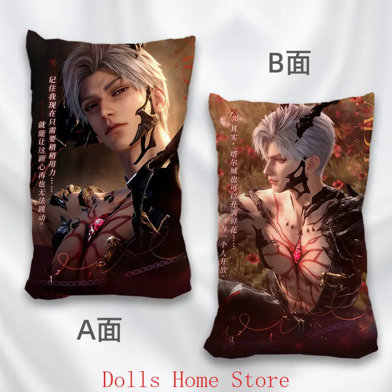 أنيمي الحب والفضاء العميق سيلوس تأثيري البوليستر الخوخ الجلد رمي وسادة Dakimakura الكرتون أريكة الوسائد وسادة الظهر تزين هدية