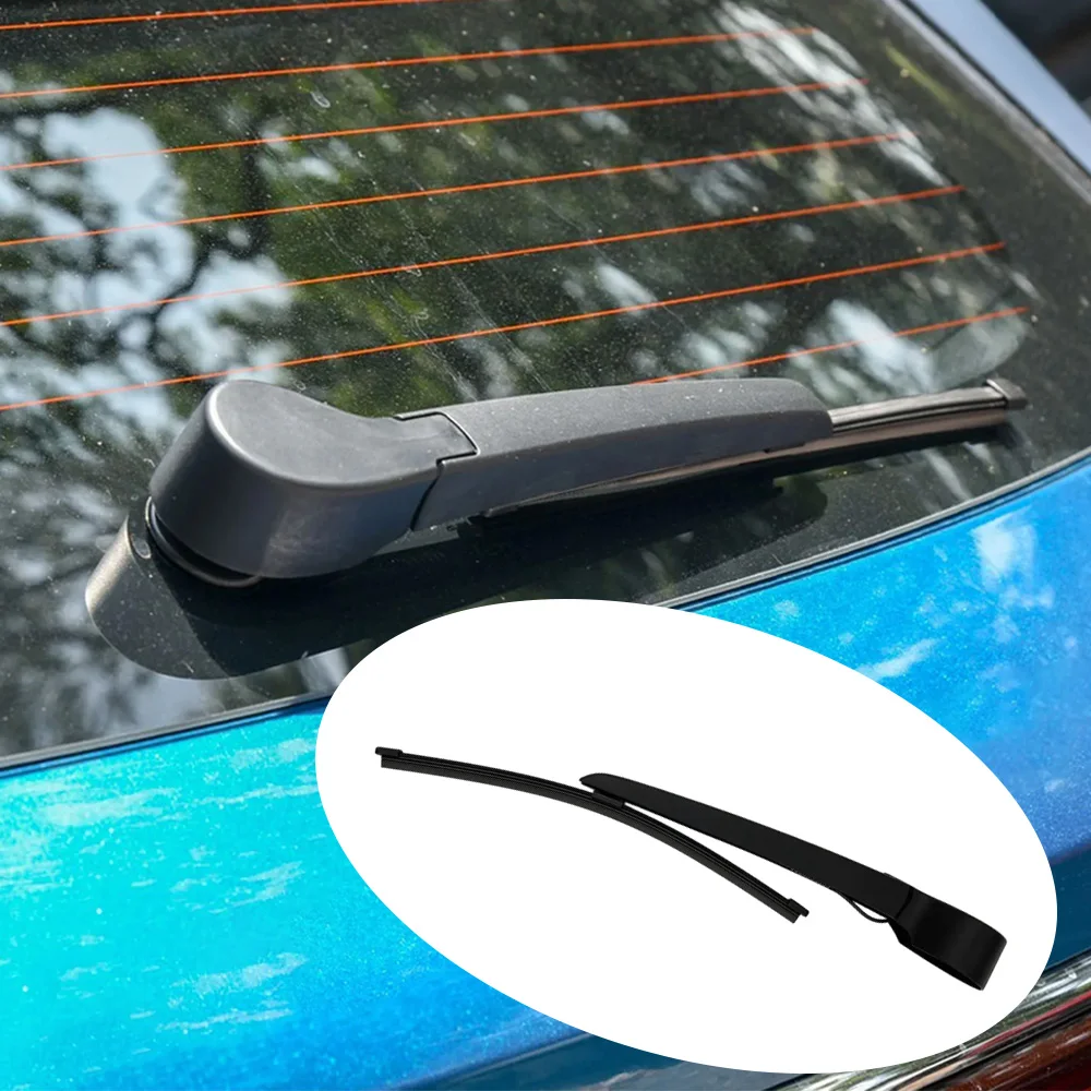 

For BYD Yuan Plus Atto 3 2022 2023 2024 Black 3Pcs Car Rear Windshield Windscreen Wiper Arm Blade Set Accessories Black