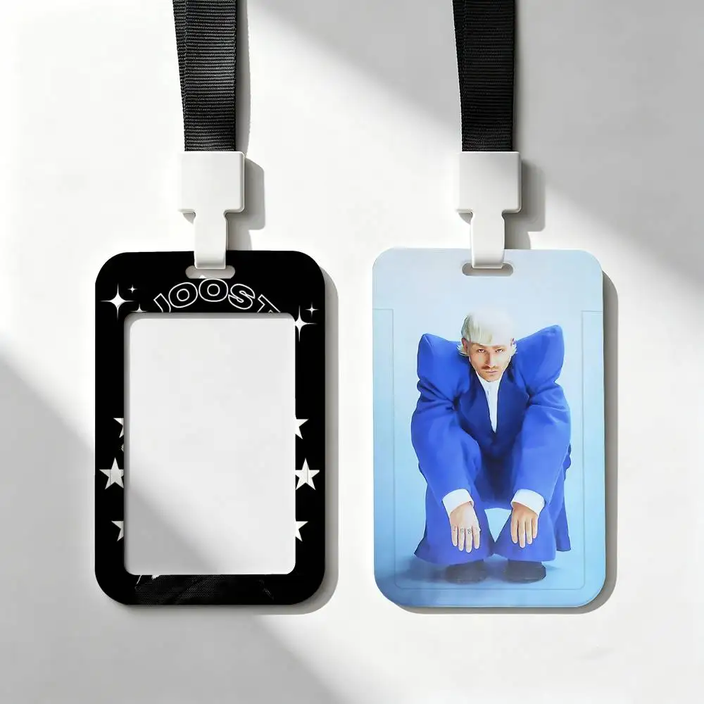 J-Joost K-Klein Singer Card Holder Neck Strap Pendant Door Badge Holder Lanyards Keychain Work Credential Case Gift