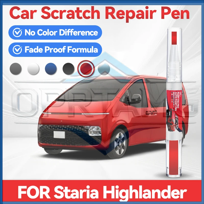 

Wheel Hub Touch Up Paint Pen Car Paint Repair Pen For 2021-2025 Hyundai STARIA Highlander Paint Scratch Repair Accessories Silve