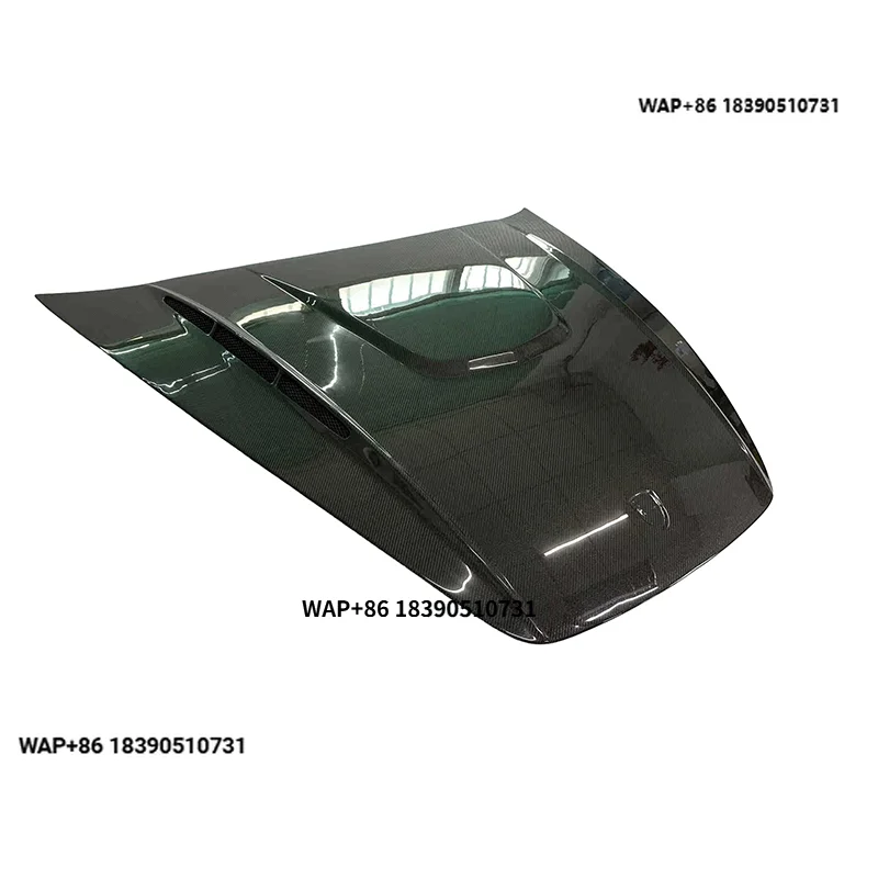 

957/958 HM Style Carbon Fiber Fibre Body Kit Front Engine Hood Bonnet Vented for 957 958