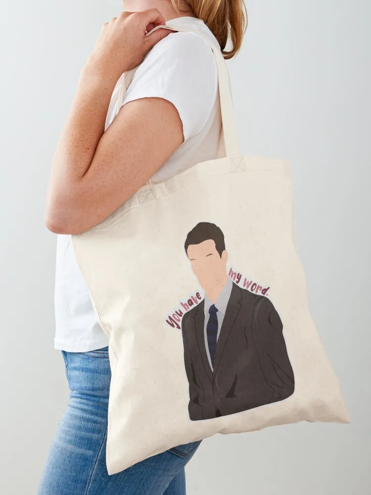 

Elijah “You have my word.” Tote Bag sacs de shopping Canvas bag Shopper women bag