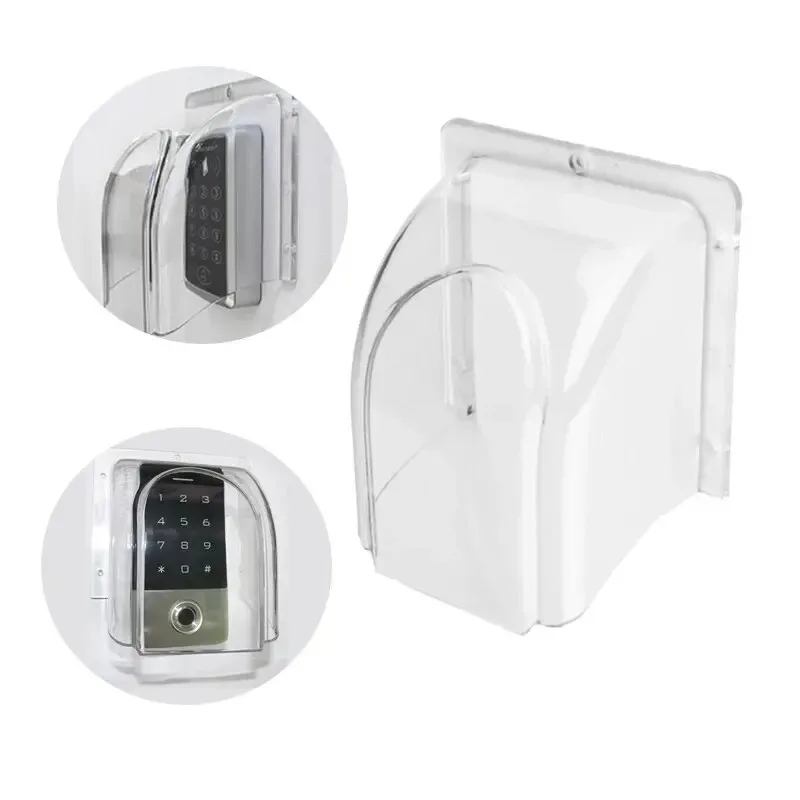 5YOA 耐久性のある透明なレインカバー、アクセス制御出席機、ドアベルスイッチ、日焼け止め、防塵、防水シェル用