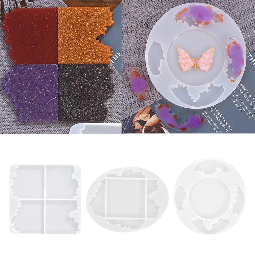 

Необычные подставки из силиконовой смолы, головоломки, литье и рукоделие из смолы для изготовления ювелирных изделий своими руками, подставки для инструментов для рукоделия