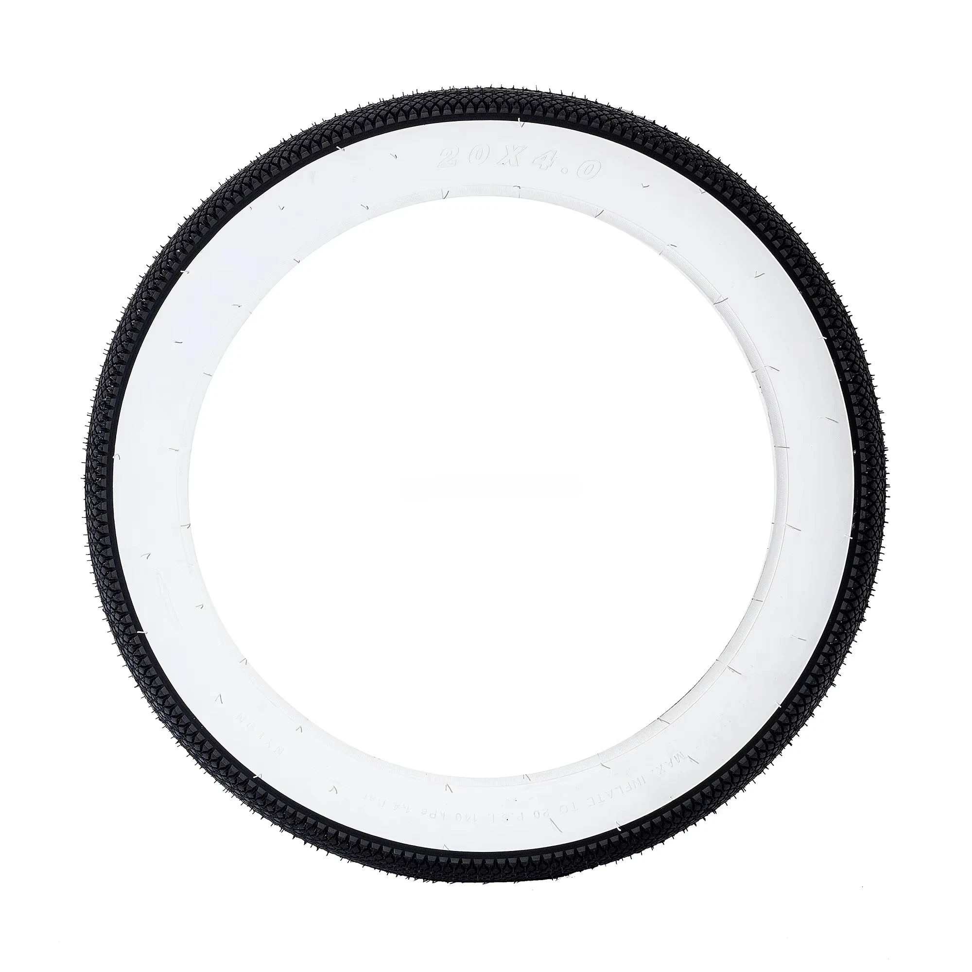 

20x4.0 Bicycle Tyre Beach Bike 20*4.0 City Fat Snow Bike Tires with White Edge