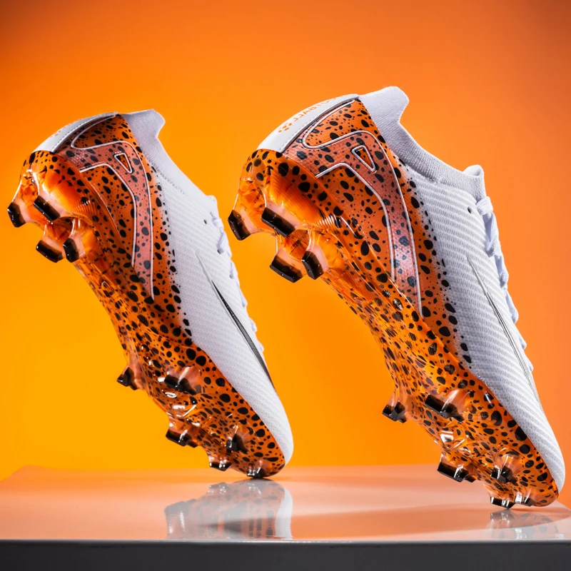 

Футбольные бутсы Cheetah Inspired 16-го поколения: бесшовные, с двойными шипами FG и TF, профессиональные тренировочные бутсы для футбола