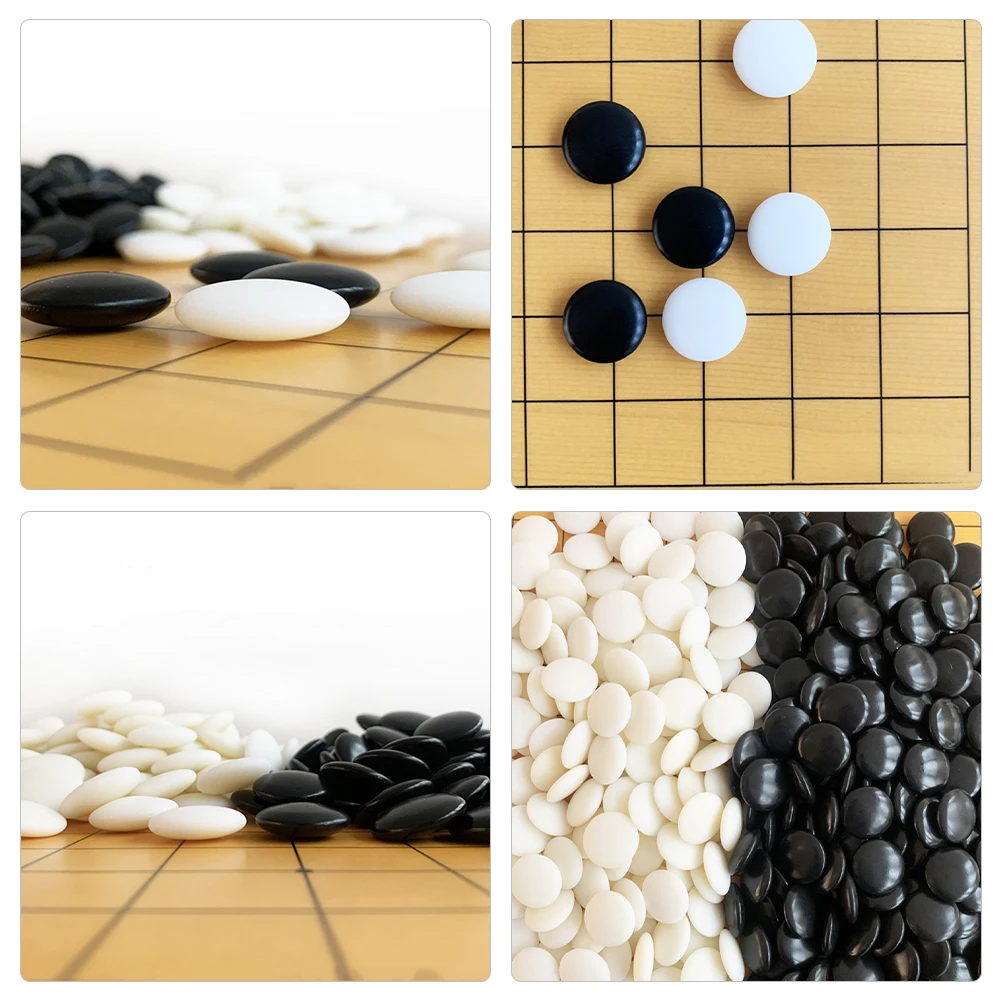 

Go Piece Tabletop Chess Game Supplies Playing Board Accessories Accessory Plastic Games