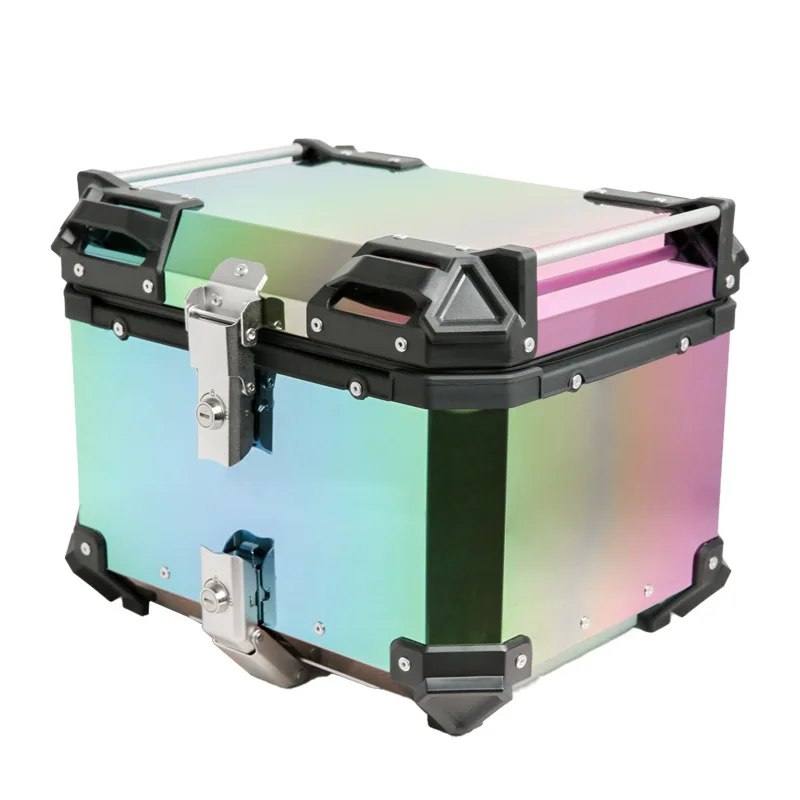 

45L/65L/80L/100L Motorcycle Aluminum Alloy Tail Box Scooter Luggage Delivery Box