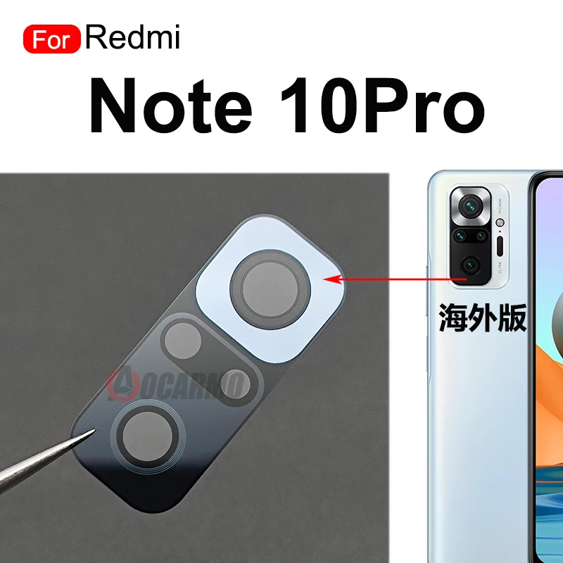For Redmi Note 10Pro Rear Back Camera Lens Replacement Parts
