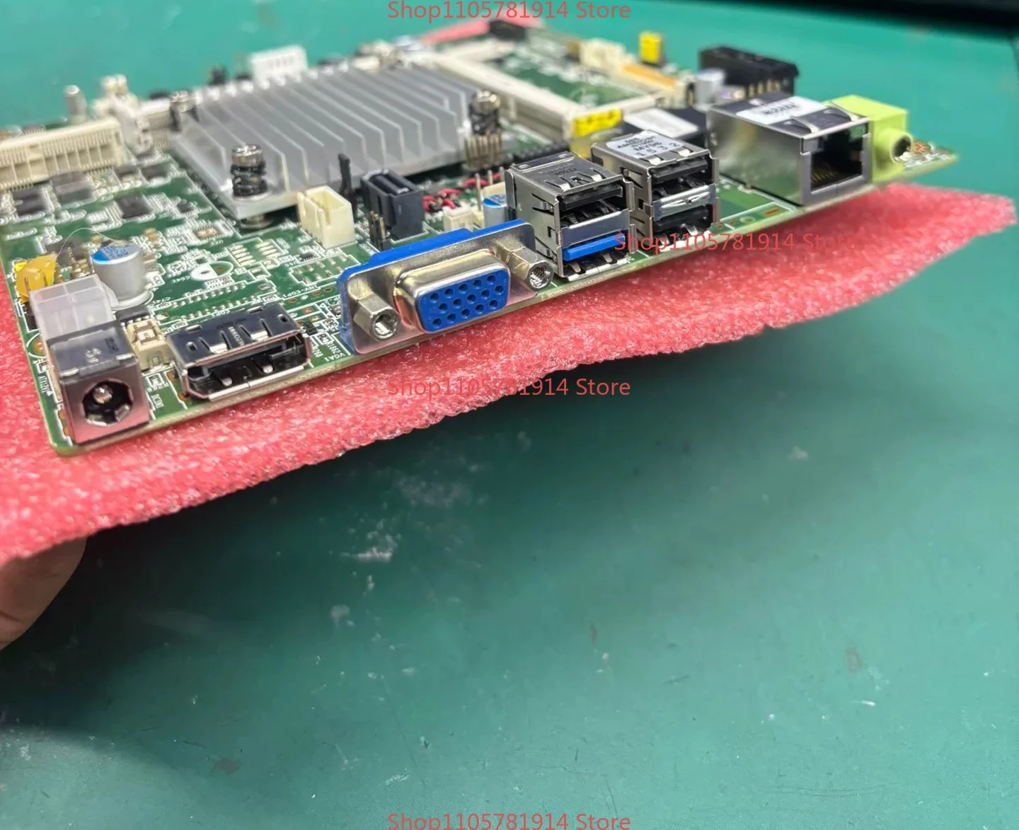 For Advantech Industrial Control AIMB-215L 1501E-T Small Main Board AIMB-215D-S6B1E J1900 Main Board Dual Memory Card Slot