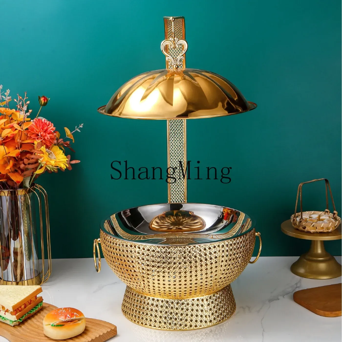

CL stainless steel gold disassembly and assembly of the disheveled pumpkin hanging stove hotel restaurant
