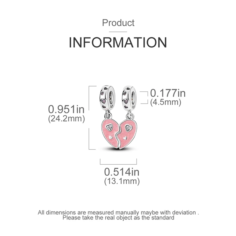 الأصلي سحر 925 الفضة عيد الحب طبعة خاصة سحر الخرزة يناسب 3 مللي متر الأصلي سوار للنساء DIY بها بنفسك مجوهرات هدايا جديد