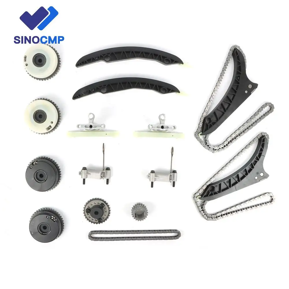 

Комплект цепи ГРМ N63 S63 Распредвал VVT Шестерня 11317567500 11317574397 11217571037 для BMW 550i 650i 750i X5 X6 F10 E70 E71 4.4L