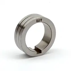 0.6 0.8 0.9 30x22x10mm 76ZY01 76ZY-01 ZK-76ZY01 rullo V zigrinato scanalatura Mig acciaio flusso animato alimentazione filo alimentatore motore saldatore parte