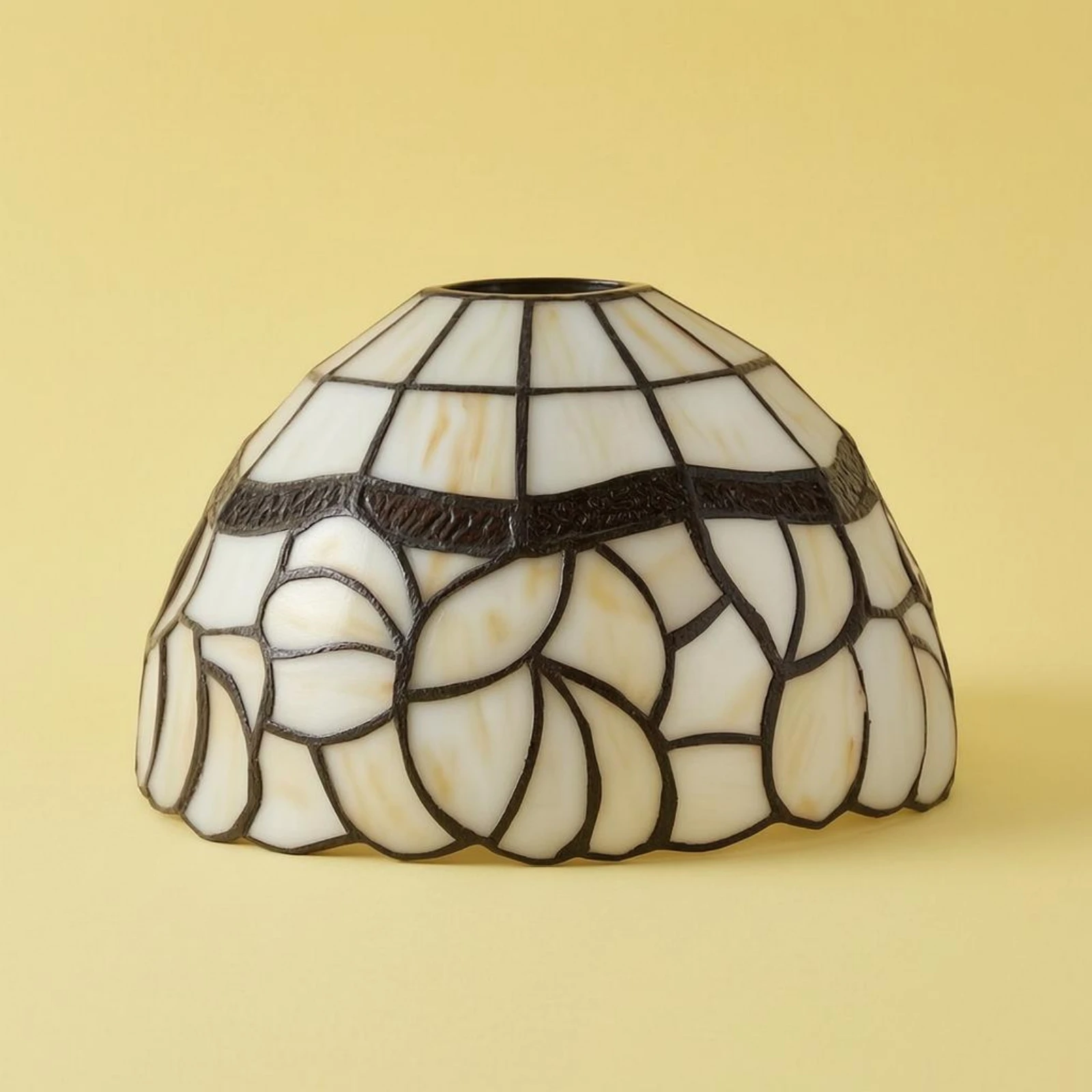 Tiffany Style Lamp Shade Flared Tiffany Glass Shade Stained Glass Lampshade Domed Home Decor Decorative