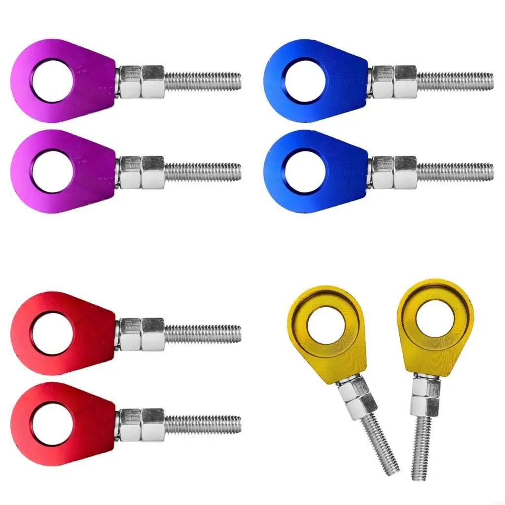 

G99F Universal Dirt Bike Chain Adjuster Chain Tensioner Aluminum Alloy Construction Quick Tension Adjustment Tool