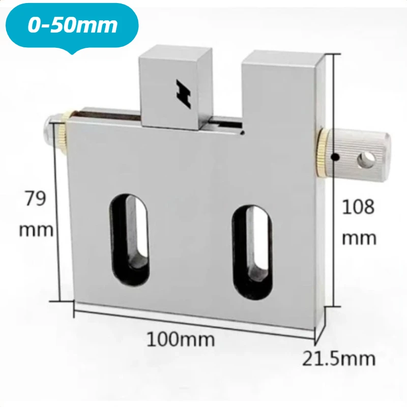 

1pc Wire EDM High Precision Vise Stainless Steel 2"Jaw Opening Clamping 0-50mm