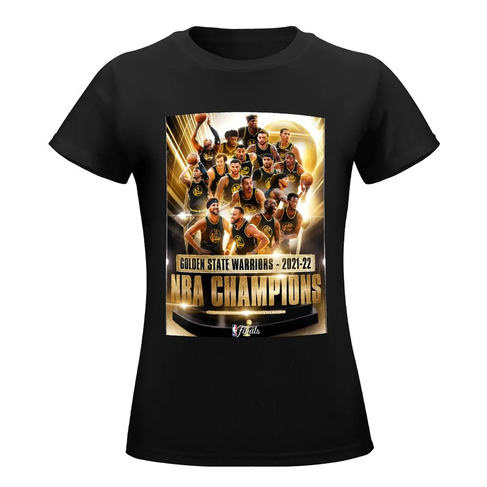 Golden State Champions Basketball 2022 T-Shirt Aesthetic clothing graphics Women clothes