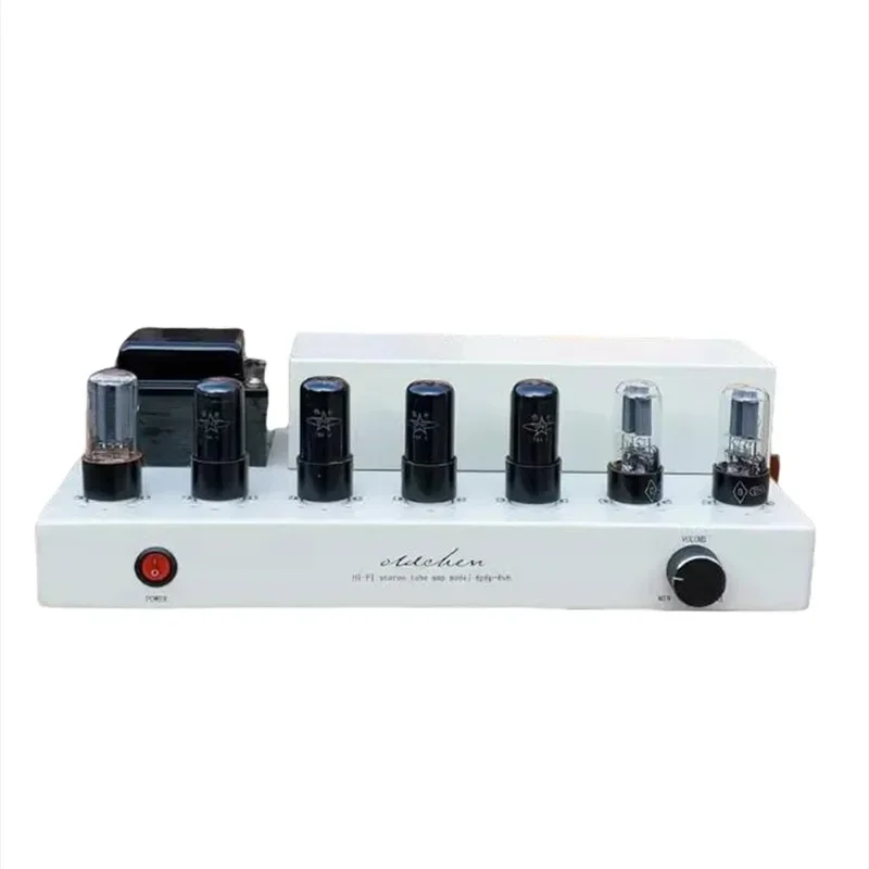 For^-Oldchen 9W*2 6P6P-6V6 Class A and B Tube Amplifier Tube Single-ended HIFI Push-pull Amplifier ,6H8C*2, 6P6P*4, 5U4G*1/.