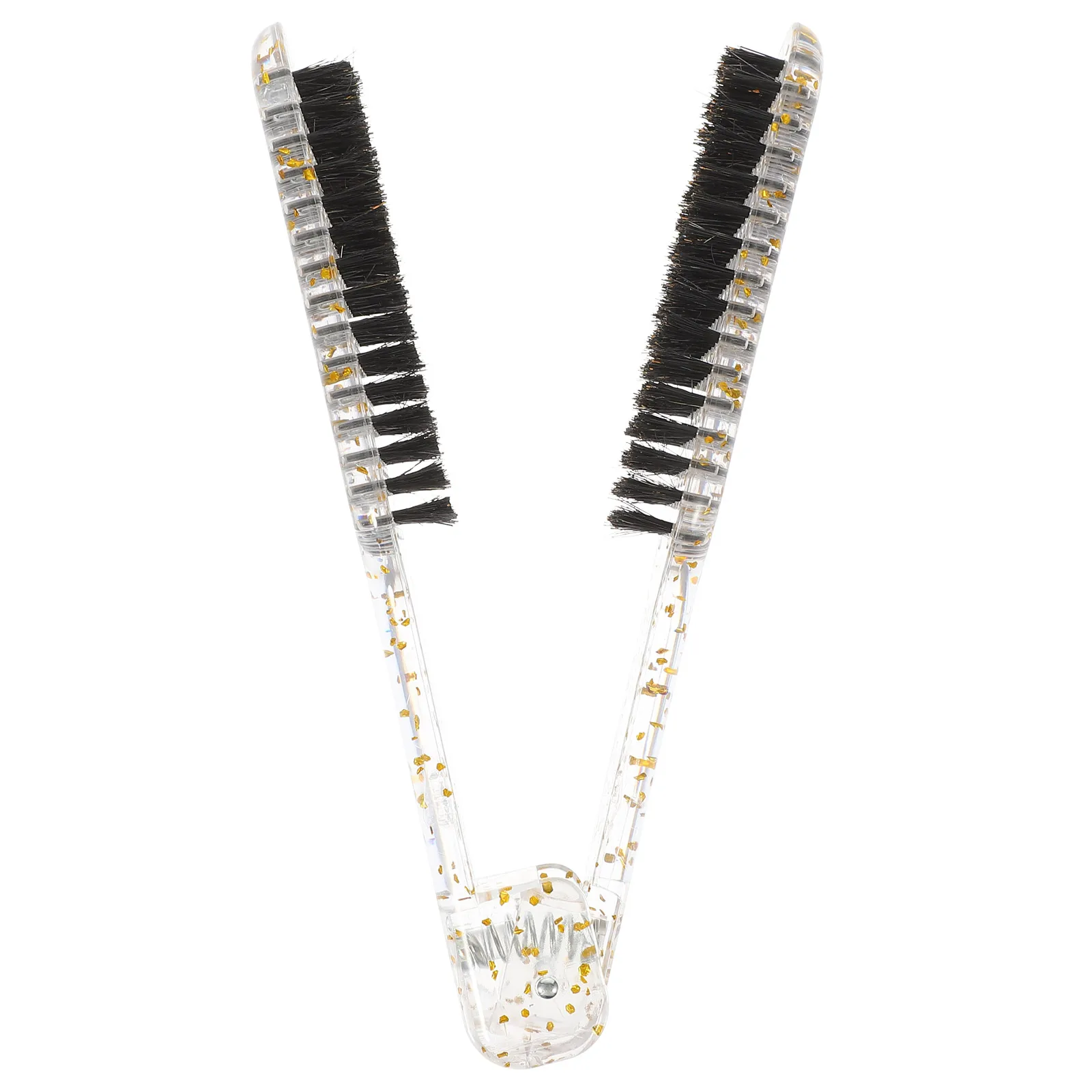 

Hair Straightening Comb Durable Plastic Clamp Brush Clip for Salon Home Use Lightweight Portable