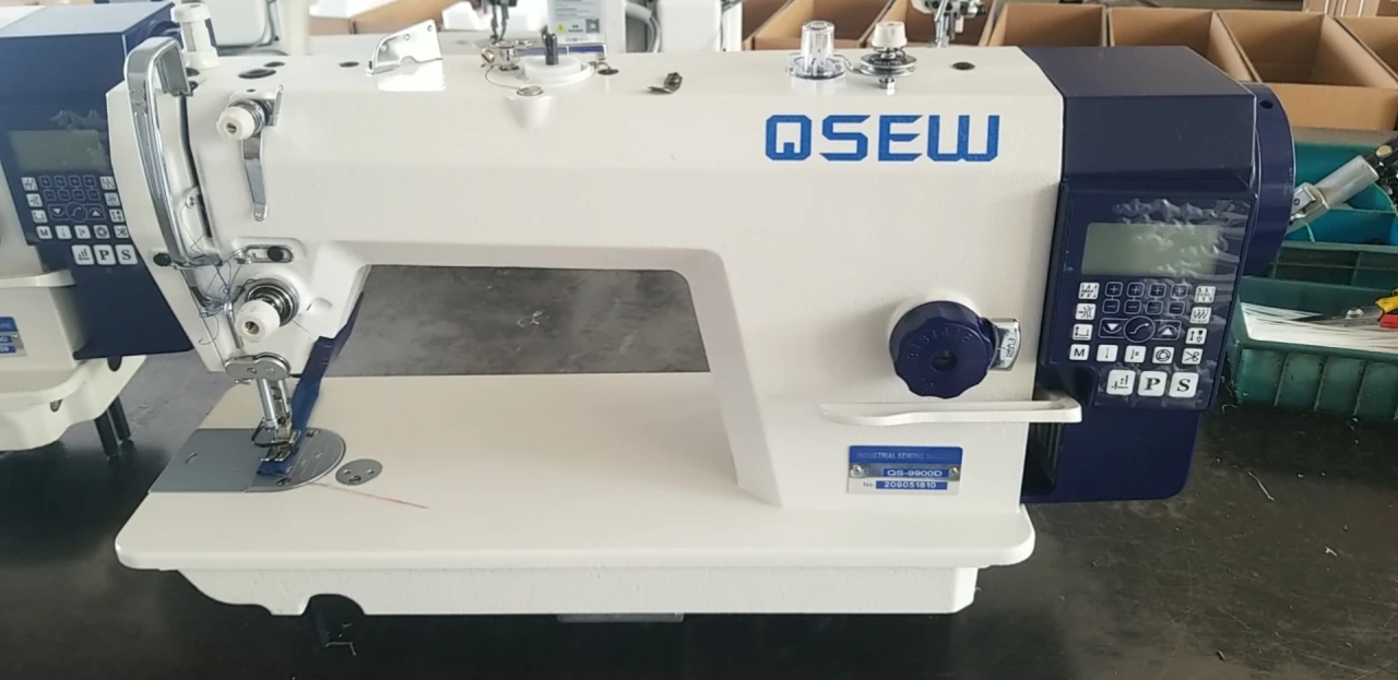 QS-9910-D4 Single  Direct-drive  Auto Trimmer auto foot lifter  high speed Lockstitch Industrial Sewing Machine