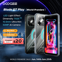 World Premiere DOOGEE Blade GT Play 5G Rugged Phone 20GB 256GB 6.72” FHD+ 120Hz LED Light Effect Dimensity 7025 50MP AI Camera