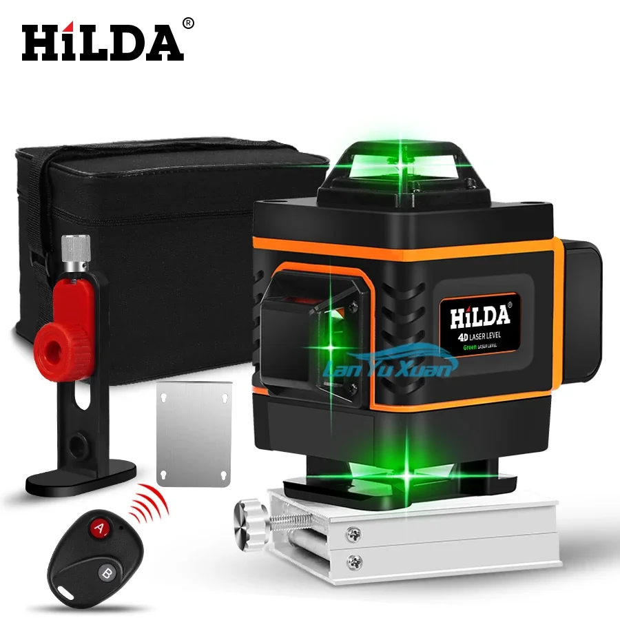 

4D Green Self-Leveling 360 Degree Horizontal Vertical 16 Lines Laser
