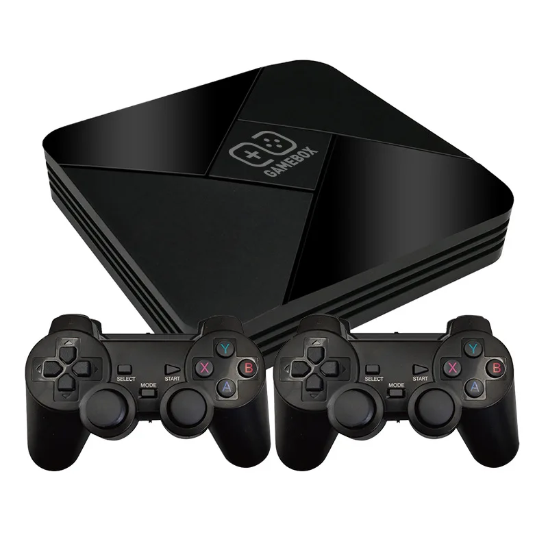 GameBox Game Box Black 128GB Wired G5 4K HD Retro Video Game Console Support  Gaming Classic Game Console