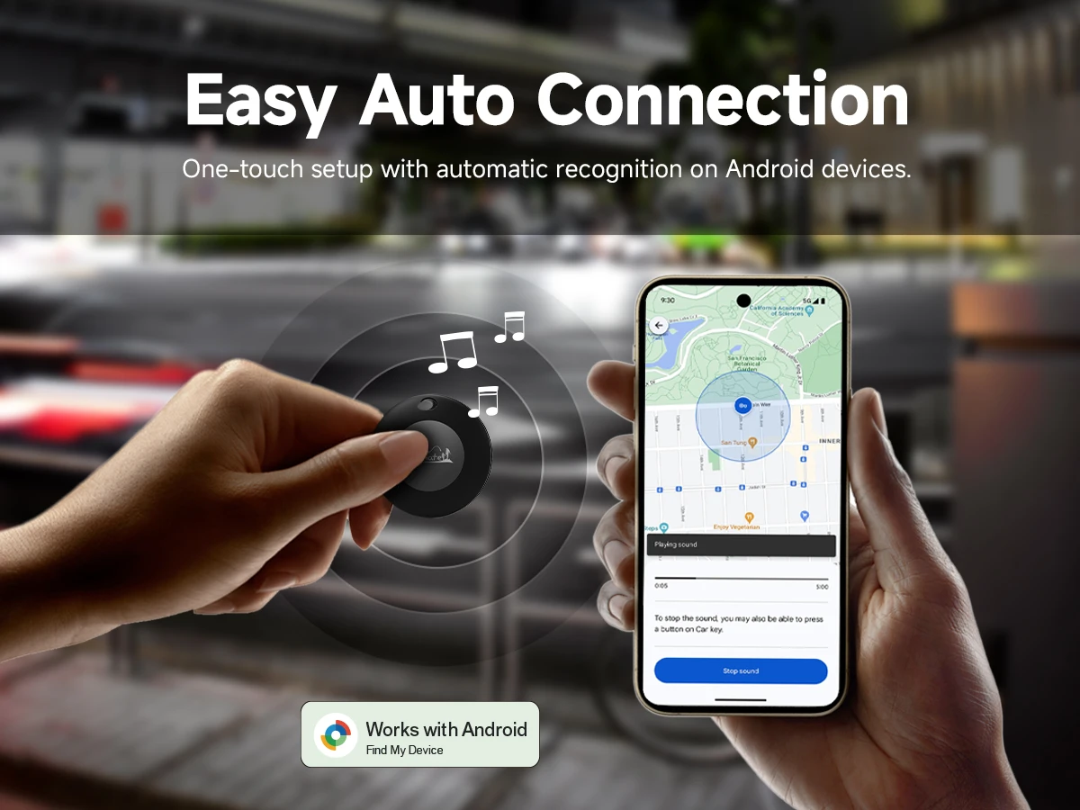 Пожизненная бирка Bluetooth для отслеживания Google Find My Device, GPS-трекер, локатор для ключей, трекер для багажа, поиск предметов