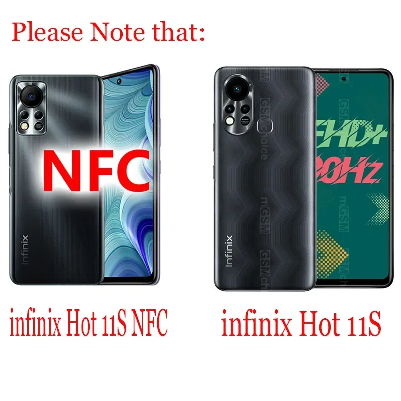 Leather RFID Protect for Infinix Hot 11S NFC 30 Play Case Wallet Book Note 40 Pro Plus GT 10 12 11 S 20s 30i 20 i 40i Flip Funda