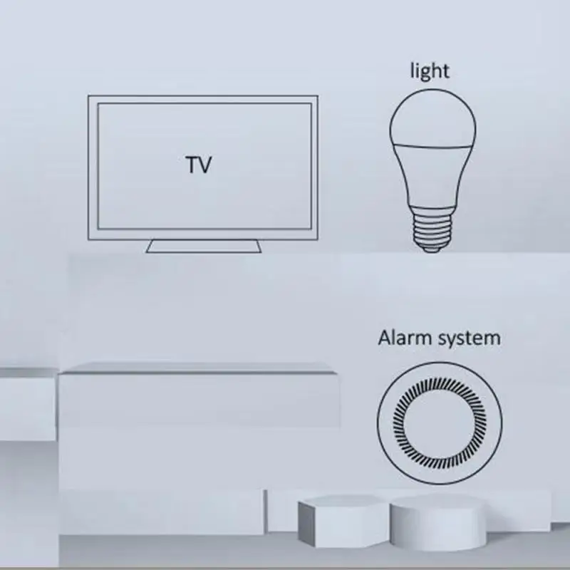 Infrared Detector Accurate Detection Easy Installation Energy-saving Design Smart Home Integration Real-time Motion Alerts