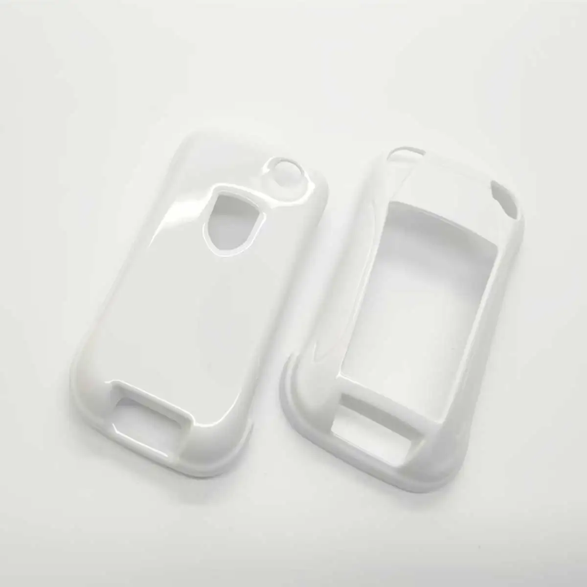 

White Remote Key Case Protector Accessories Cover Shell For Porsche Cayenne 1st Gen. (2003-2010)