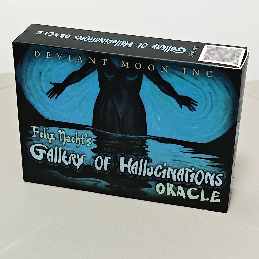 52 Enigmatic Cards Felix Nacht's Gallery of Hallucinations Oracle Deck 10.5*7.5cm