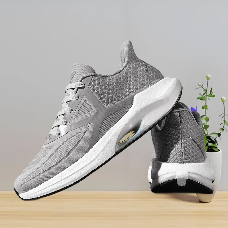 أحذية جري شبكية خفيفة الوزن للرجال - أحذية كرة سلة عصرية، أحذية رياضية متعددة الاستخدامات، مناسبة للارتداء اليومي للأزواج #4