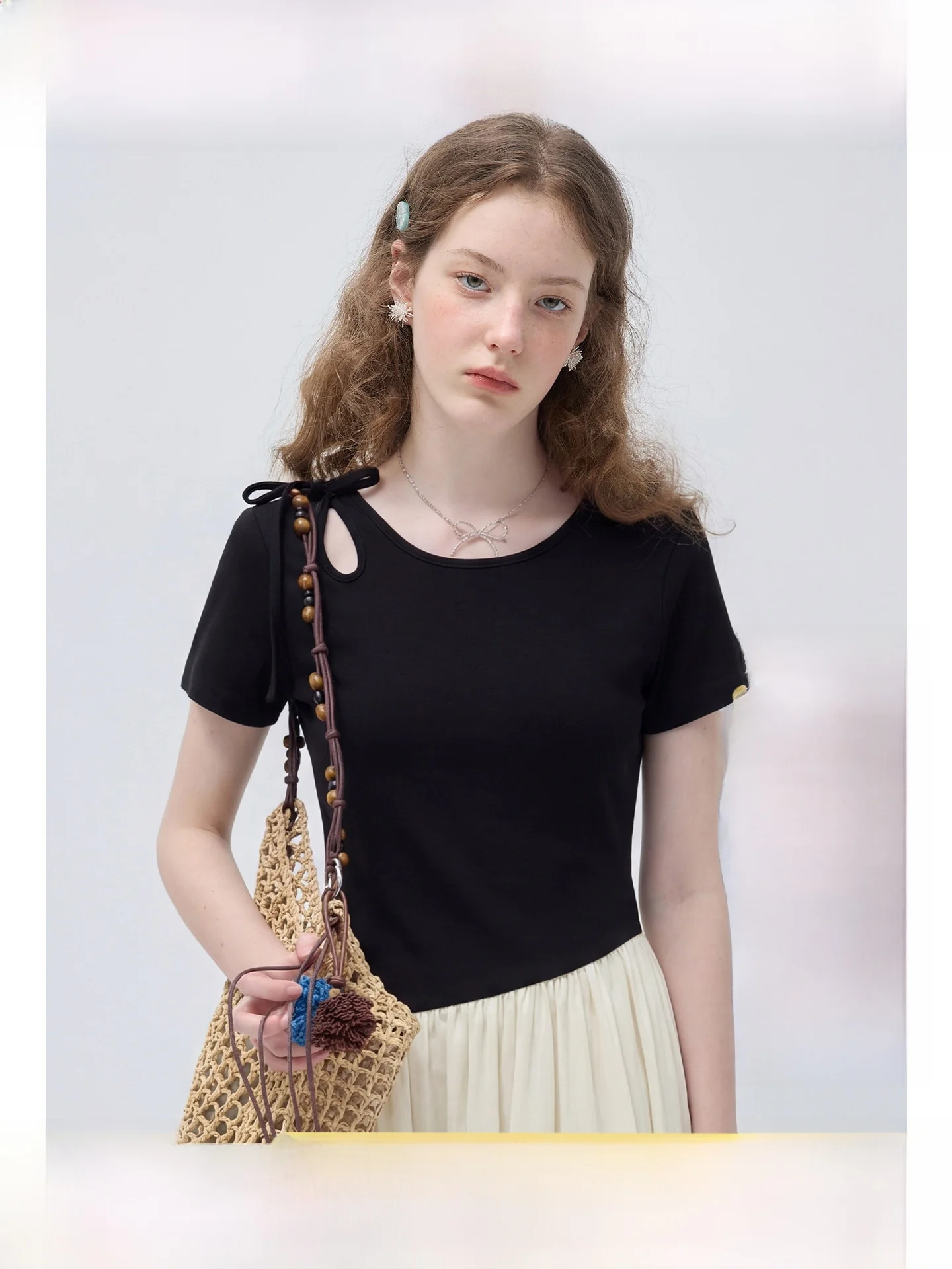 

Женское платье Rui больших размеров, имитация двух частей, длинное, летнее, для офиса, с завязками на талии, стройнящее, А-силуэт, больших размеров