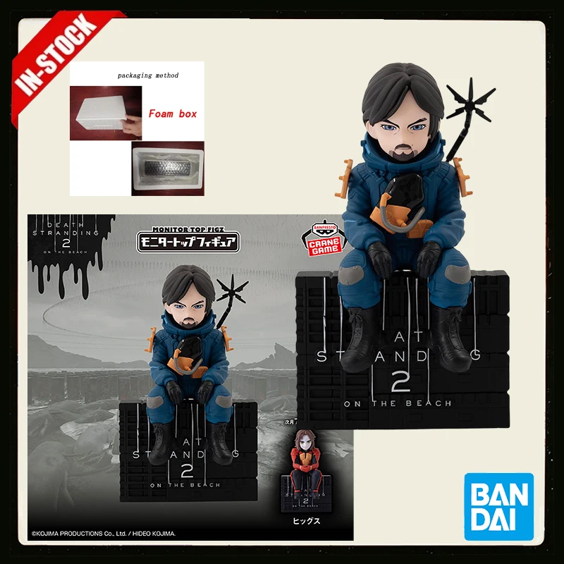 Original Banpresto Monitor Top Figure Sam Bridges Death Stranding 2 On The Beach Game Desktop Decor Figure Anime Figure Model