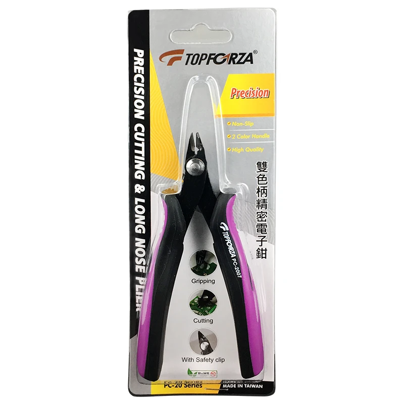 Precision Diagonal Pliers SK-5 Steel Electrical Wire Cutters Cable Flush Cutters Electronic Repair Cutting Nippers Side Snips