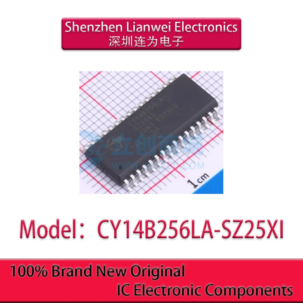 

100% New Original CY14B256LA-SZ25XI CY14B256LA IC Chipset SOP-32