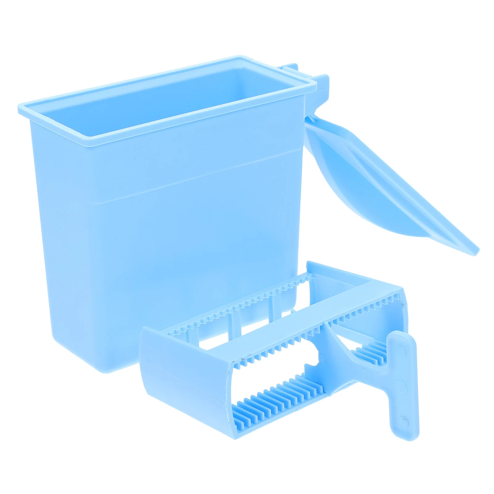 

1 Set Lab Stand High Capacity Staining Jar Rack For Microscope Sample Preparation Slide Drying Stand Laboratory Slide Storage