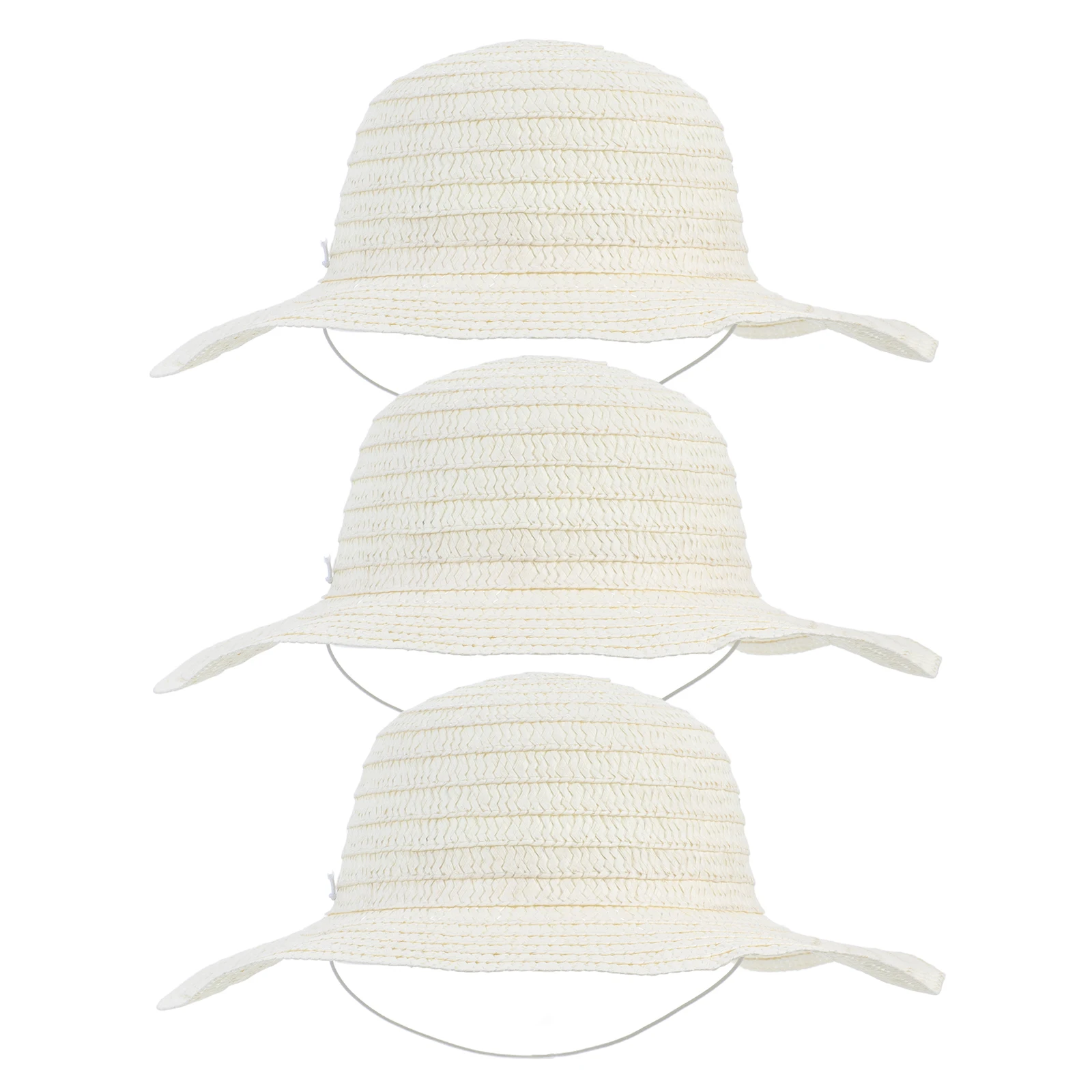 

3 Pcs Drawing Mini DIY Prop Miniature Hats for Crafts Child Party Has