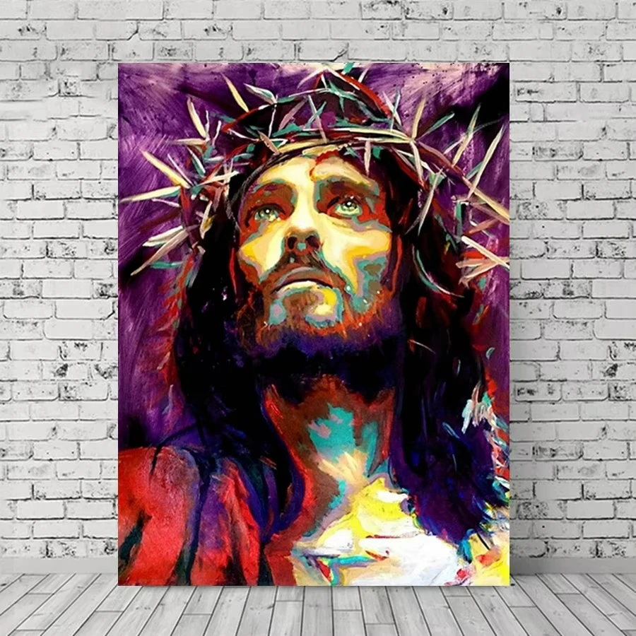 Jesus Christ Christan 5d Diamond Painting Art Ancient Religious Leader Diy Full Cross Stitch Embroidery Mosaic Home Decor Gift