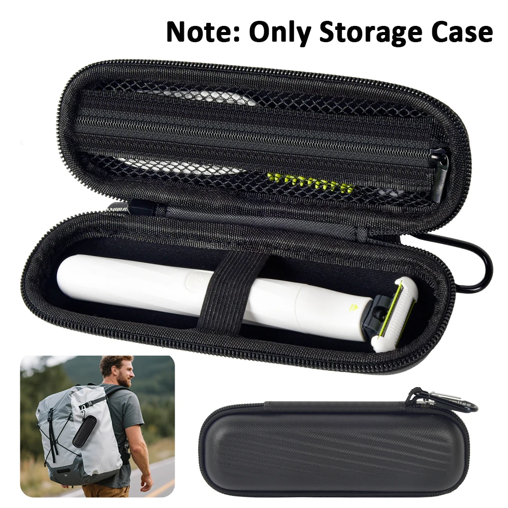 Storage Bag Compatible with Philips Norelco OneBlade Unisex Intimate Pubic & Personal Body Groomer&Trimmer QP1924/70 (Box Only)
