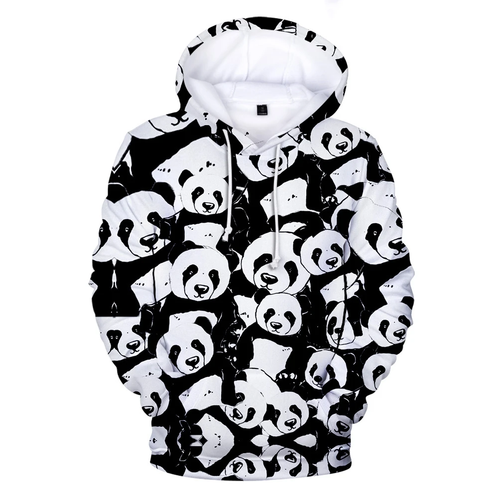 

2023 new National Treasure Panda 3D Printing Hoodies Men's Sweatshirt Hoody Hip-hop Leisure Panda Pullover men Full size range