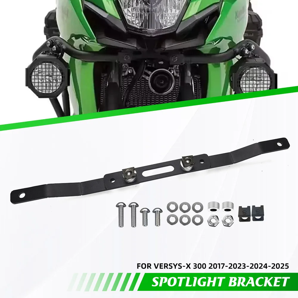 

For Kawasaki Versys-X 300 2017-2023-2024-2025 Auxiliary Light Bracket Additional Lights Bracket Driving Mount LED Light Mount