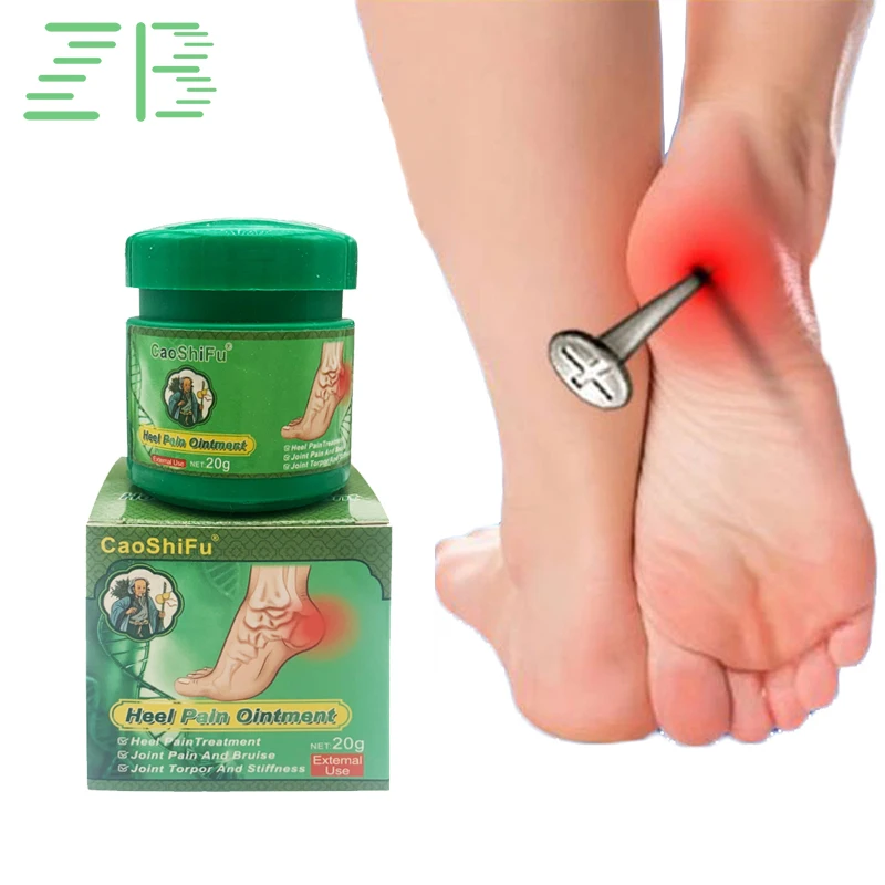 

20G Heel Spur Pain Relief Cream Metatarsal Fasciitis Plantar Analgesics Joint Tendon Foot Bone Spurs Ache Care Ointment